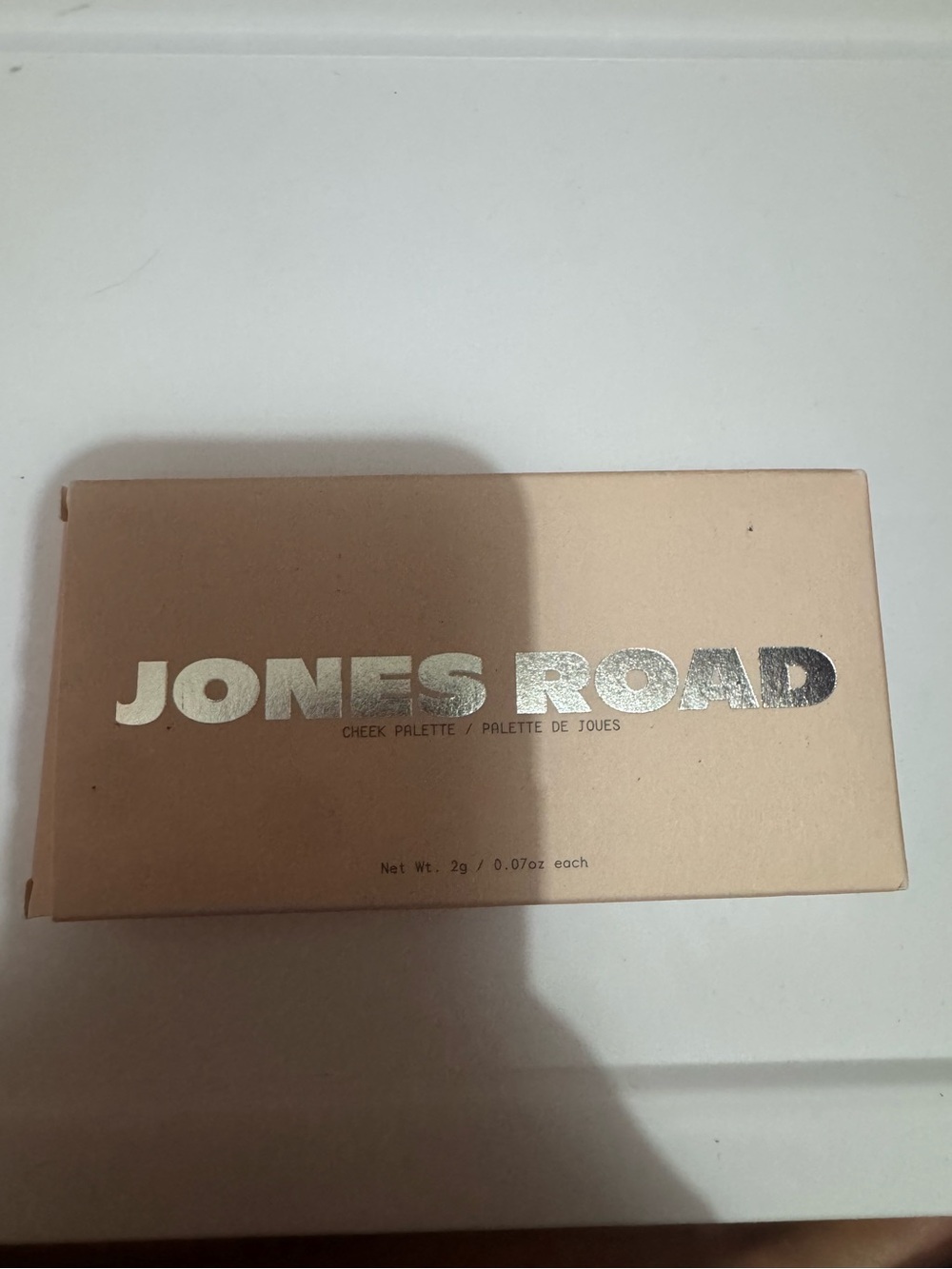 Jones Road Golden Bronze Compact - Metallic Rose Bronze Case